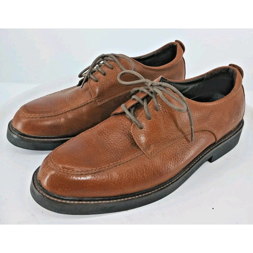 Florsheim DM2 Comfortech Oxford #18426-64 Brown Leather Shoes Size 10.5 DB5